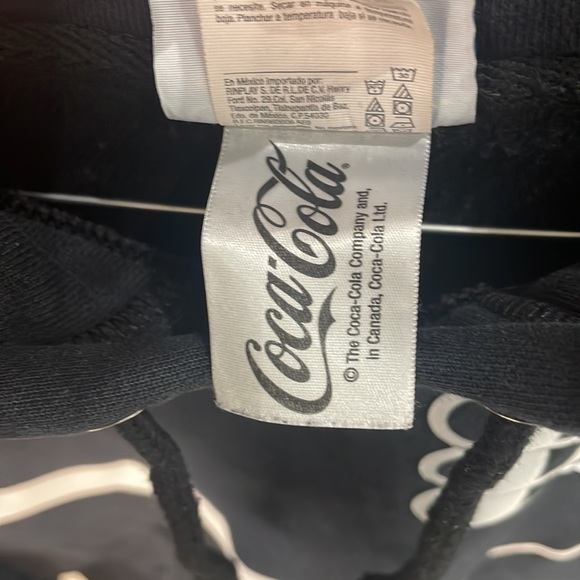 COCA-COLA Champion reverse weave black hoodie - Picture 6 of 6